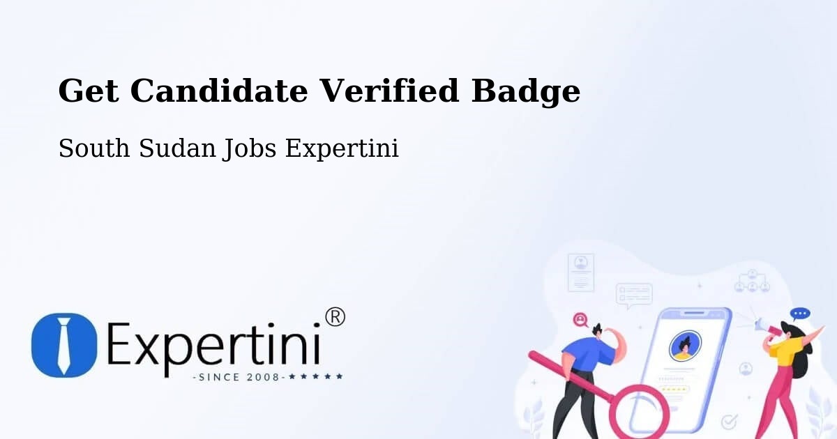 Get Candidate Verified Badge - South Sudan Jobs Expertini