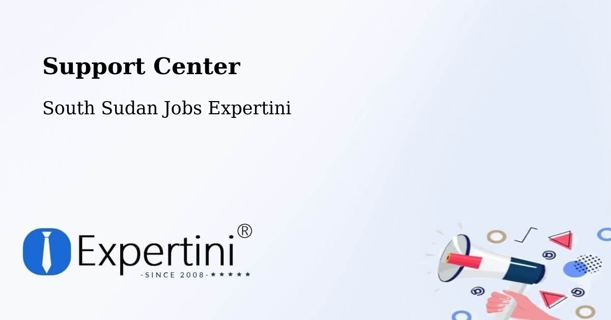 Support Center - South Sudan Jobs Expertini